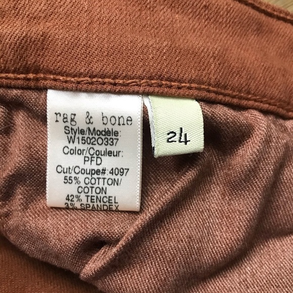 Rag & Bone Cognac Skinny Jeans - Picture 6 of 6